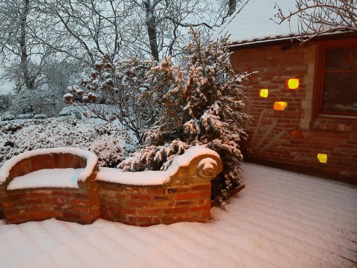 Ferienhaus Rosengarten Loxstedt ภายนอก รูปภาพ